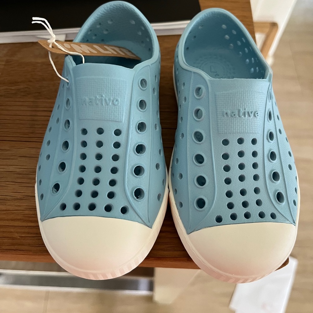 NWT kids light blue natives